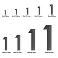 thumbnail image 2 of Under $5 Aonity Pendant*16 Inch Metal House Number Metal Letters House Address Number House Numbers for Outside Mailbox Numbers for Outside Black Modern Metal Numbers and Letters, 2 of 6