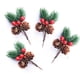 thumbnail image 3 of Matsuzay 10 piezas, amplia gama de usos, tallos de frutos rojos para decoración navideña versátil, reutilizable Kits de decoración para fiestas Tipo 1, 3 of 6