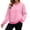 Pink women oversized striped sweater a1, variant on Tusihei Women Long Sleeve Crewneck Oversized Striped Sweater Casual Loose Fit Pullover Tops Comfortable Fashion Shirts for Women Daily Wear, Gray L