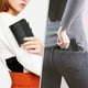 thumbnail image 5 of Cartera pequeña para mujer, cartera delgada de piel con bolsillo frontal plegable para mujer con monedero con cremallera MFZFUKR BST3053990-2, 5 of 6