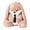 black-tie style, variant on Floppy-Eared Rabbit Plush Toy, Seated Stuffed Bunny with PP Cotton Filling for Adults