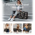 thumbnail image 5 of Tote Bag for Women - Australian Shepherd Dog and Footprints Shoulder Bag - Large Utility Work Duffle Bag with Zipper Handbag for Travel, Work, Sprots, 5 of 5