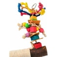 thumbnail image 5 of Large parrot swing, bird swing, parrot toy, hemp rope net for budgies, cockatiels, budgies, macaws, parrots, lovebirds, 5 of 5