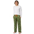 thumbnail image 3 of Nintendo Super Mario Men's Yoshi Eggs AOP Drawstring Elastic Waistband with Side Pockets Lounge Sleep Pajama Pants, 3 of 6