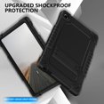 thumbnail image 3 of FIEWESEY for onn. 10.4" Tablet Pro 2023 Case Built in Kickstand Hybrid Protective Case  Shell & Shoulder Strap for onn. 10.4" Tablet Pro/Walmart onn. 10.4" Tablet Pro 2023 Model 10011060 - Black, 3 of 7