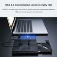 thumbnail image 2 of USB 3.0 Type-C External DVD Drive CD Player CD DVD RW Optical Drive DVD Burner DVD Writer ,Easy to Use, 2 of 6