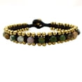 thumbnail image 2 of Bohemian Seven Colored Jade Pearl Beaded Stackable Strand Bracelet, 2 of 3
