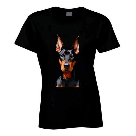 Ladies Doberman T Shirt