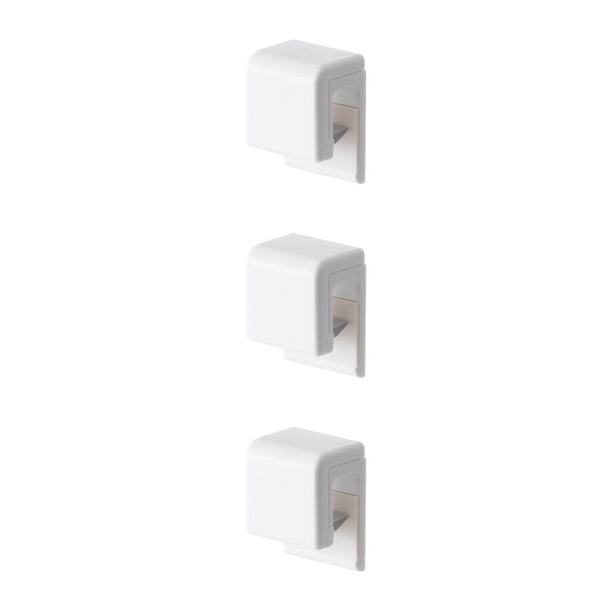 Cateissary Wall Mounted Toothpaste Clip Self Adhesive Holder Hanging Toiletries Cream Storage Cleaning Rack Multi-purpose Waterproof Type1 NO1