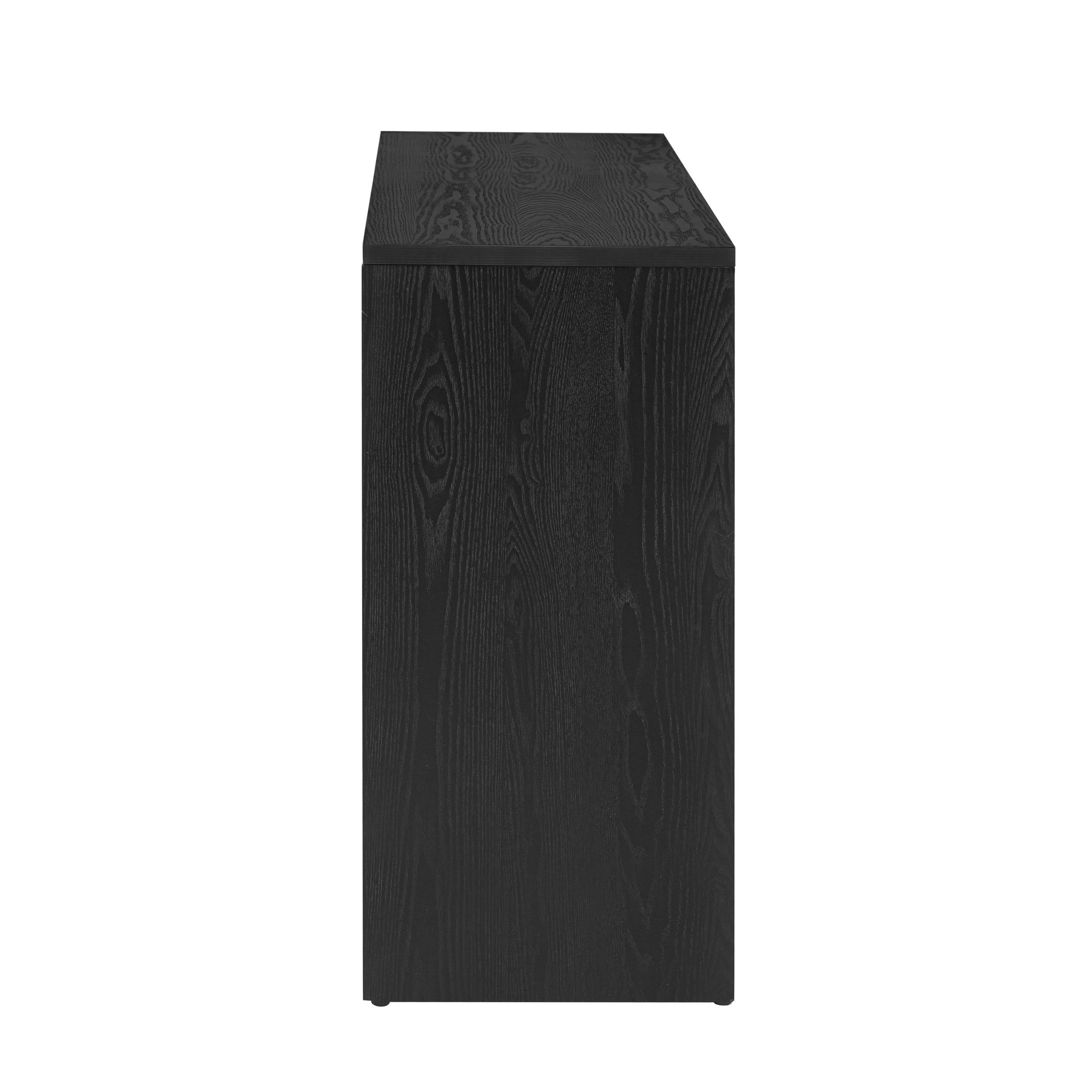 EUROCO 59" Long Console Table,Wood Entryway Table Sofa Table Behind Couch for Hallway, Living Room or Entryway,Brown