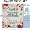 thumbnail image 7 of Grandma Gifts Blanket X , Best Gifts for Grandma - Grandma Birthday Gifts from Grandchildren, Funny Gifts for Grandmother, Grandma Gift Ideas, to My Grandma, Abuela Gifts Throw Blankets, 7 of 7