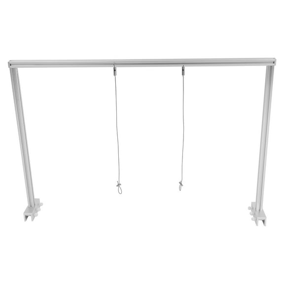 KONTONTY 1Set Adjustable Hanging Bracket Aluminum Light Rack for Aquarium Fish Tank