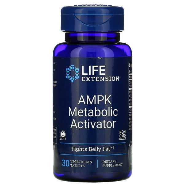 Life Extension AMPK Metabolic Activator, 30 Vegetarian Tablets