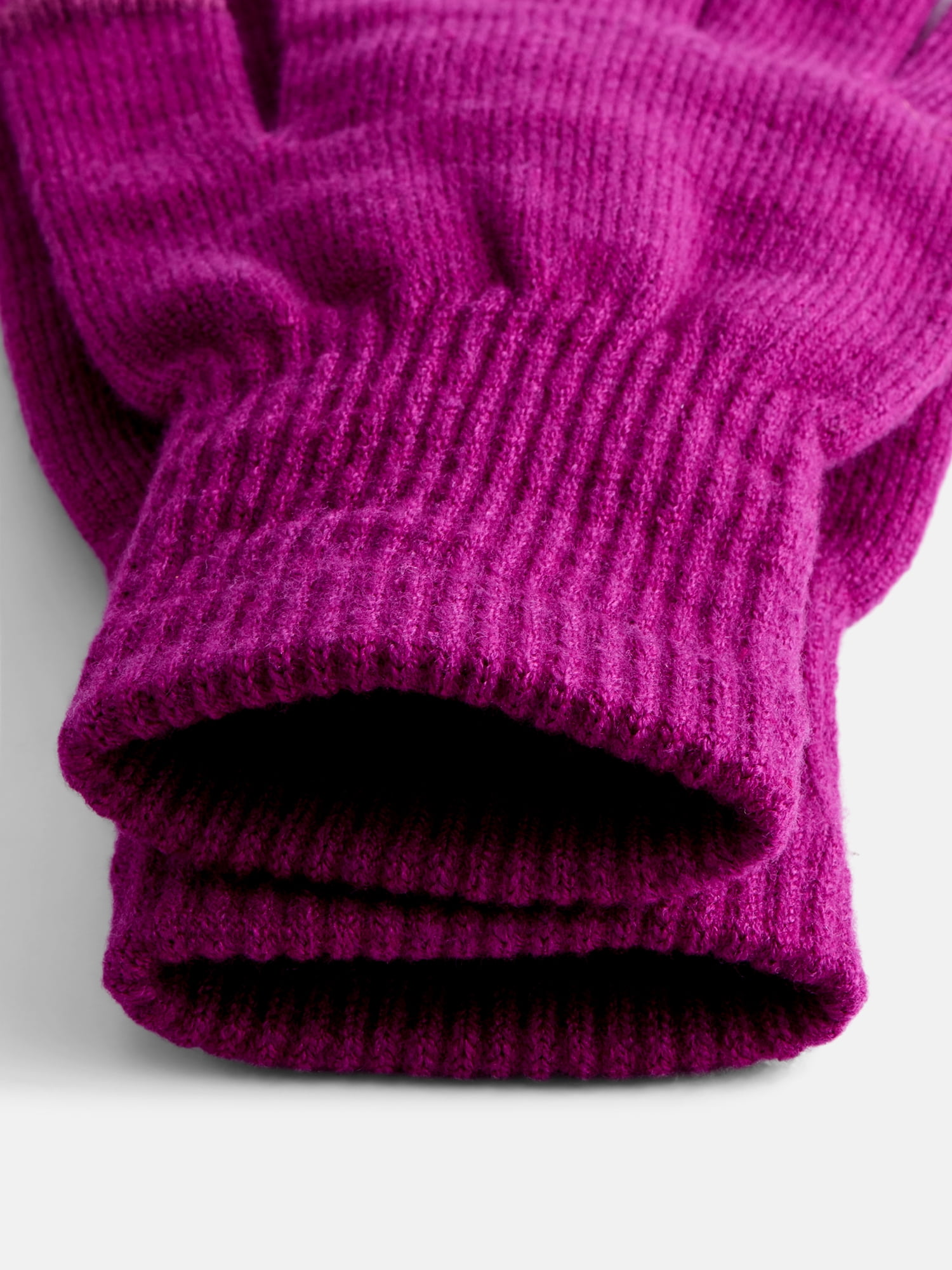 Scenario Women's Tech Touch Knit Gloves, Berry Bright