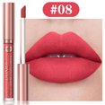 thumbnail image 5 of 18-Colors Sexy Velvet Matte Lip Gloss Rose Pink Liquid Lipstick Beauty Red Waterproof Lasting Easy To Color Nude Lip Tint Makeup, 5 of 5