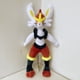 thumbnail image 4 of Juguetes de peluche de Pokémon Pikachu Cinderace Raboot Scorbunny Rillaboom Juguete Kawaii Scorbunny Muñeco de peluche Cinderace Peluche Niños Regalo de Navidad, 4 of 5
