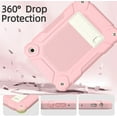 thumbnail image 7 of BMOUO Case for All-New Amazon Fire HD 8 & HD 8 Plus Tablet (Only 12th Gen,2024/2022), Layer Duty Shockproof Rugged Case with Kickstand, Pink, 7 of 7