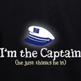 thumbnail image 3 of CafePress - Imcaptain2womenblk - Pullover Hoodie, Classic & Comfortable Hooded Sweatshirt, 3 of 4