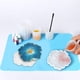 thumbnail image 4 of Moldes de resina para posavasos con forma de flores, 1 molde de silicona grande para bandeja de pétalos y 4 moldes pequeños para posavasos con forma de flor para fundición de resina,, 4 of 7