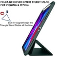 thumbnail image 5 of iPad 10.2 Inch 9 8 7 2021 2020 2019 [iPad 9th / 8th / 7th Gen ] A2197 A2270 A2602 Shock Absorbing Design with Soft Edges & Dual Angle Stand Pencil Holder Cover - Green, 5 of 8