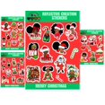 thumbnail image 1 of Black Santa Christmas Stickers, 1 of 2