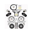 thumbnail image 5 of WILWOOD FRONT & REAR BIG BRAKE KIT WITH FREE BRAKE LINES & BRAKE FLUID, AERO6 15 FRONT & 14 AERO4 REAR, BLACK CALIPERS, DRILLED ROTORS, For 2015-2019 FORD MUSTANG, 5 of 9