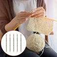 thumbnail image 2 of 5Pieces Colorful Knitting Needle Double Pointed Knitting Needle Set for Weaving Sweater Blanket Scarf Hat Sock Bag, 2 of 8