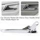 thumbnail image 2 of Car Chrome Plated Left Interior Door Handle Silver Door Handle Repair Kit for Mercedes-Benz Clase a W169 B W245, 2 of 5