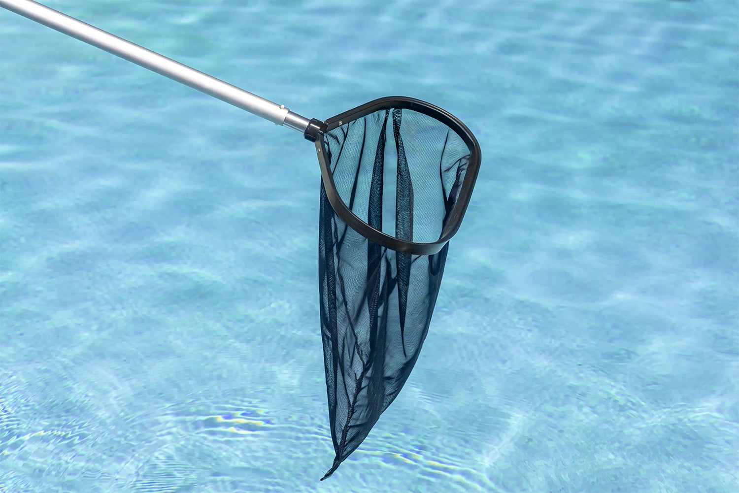 Poolmaster Premier Collection Heavy-Weight Aluminum Swimming Pool Leaf Rake With Mesh Net
