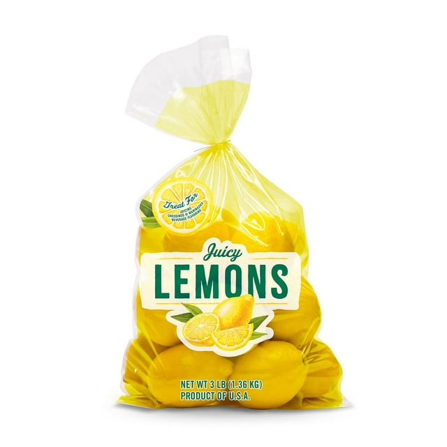Lemons, 3 lbs.