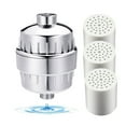 SimPure Shower Head Filter with 3 Filters, 20 Stage Filtration Reduces