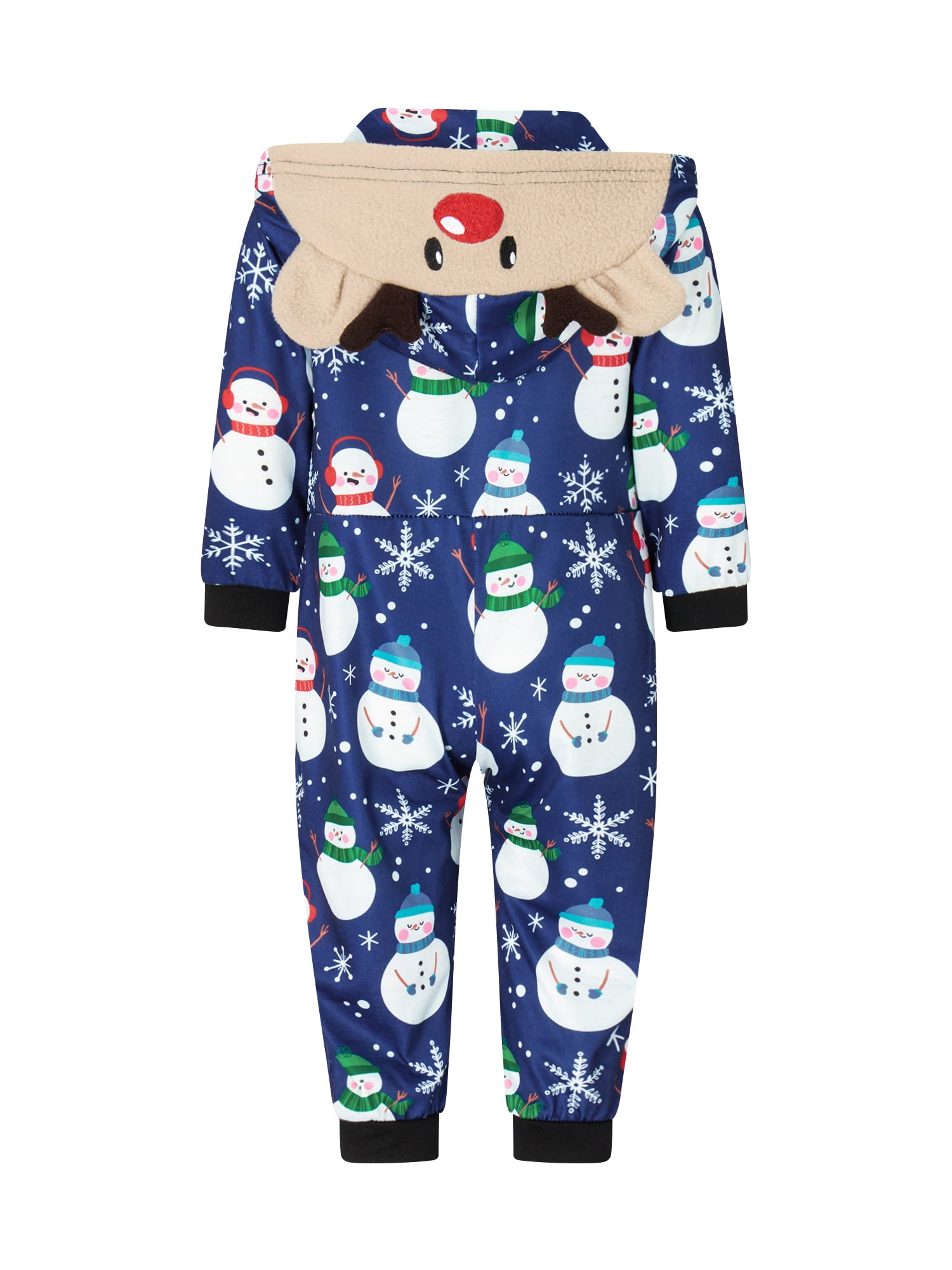 Christmas Pajamas for Family Plus Size Matching Christmas Pjs Family Set Reindeer Print Holiday Sleepwear Outfit
