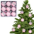 thumbnail image 5 of Zhourta 9PCS Christmas Silk Thread Balls Set Hand-Painted Decorative Ornaments for Tree and Festive Decor 3.15Inch, 5 of 7