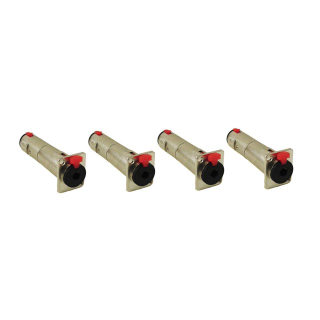 (4 Pack) New ProCraft SVP578-3 Locking 1/4 Feed Pass Thru Solderless Connector