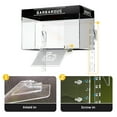 thumbnail image 4 of XZKING Turtle Basking Platform with Heat Lamp, Small Land Elevated Topper Decor, Hanging Habitat Enclosure Cage, Tortoise House for Semi Aquatic Baby Turtles Terrapin (Large), 4 of 9