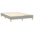thumbnail image 2 of vidaXL Bed Frame Light Grey 152x203 cm Queen Fabric, 2 of 5