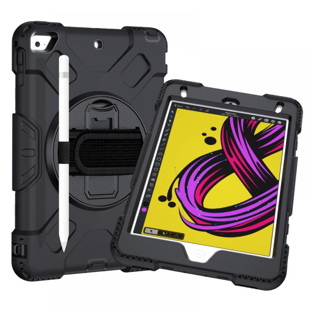 rugged ipad mini 5 case with pencil holder