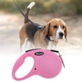 thumbnail image 6 of Unique Bargains 1 Pc Retractable Pet Leash Classic Dog Leash for Pet 196.85" Pink, 6 of 6