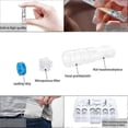 thumbnail image 2 of 200 Pieces Plastic Disposable Cigarette Filters 9mm Cigarette Filter Smart Filters Cigarette Tips With Slim Smoke Converter For Filtering Nicotine And, 2 of 5