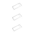 thumbnail image 1 of Seitruly Caja del teléfono de TPU Cubierta trasera de piel transparente Reemplazo de carcasa de acrílico de incisión precisa para Pixel 6 Pixel 6 Pro Type1 NO1, 1 of 6