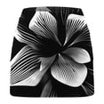 thumbnail image 4 of Ailaofu Womens Fashion Floral Skort High Waisted Athletic Skirt with Built In Shorts Casual Tennis Skirt for Women, 4 of 5