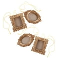 thumbnail image 6 of WEUVEB Gallery Style Mini Picture Frames Golden 4Pcs 4.8x3.1x0.4In, 6 of 8