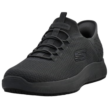 Skechers Men's Slip-On Shoes Summits Colsin Sr Hands-Free Work Shoe with Slip-Resistant Outsole