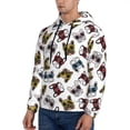 thumbnail image 2 of Hoodies for Men - Colorful Glasses French Bulldog Long Sleeve Comfrt Men'S Fashion Hoodies & Sweatshirts, Sweatshirts for Men Hoodies Pullover Clothing Clothes with Pouch, 2 of 7