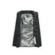 thumbnail image 4 of Chaleco calefaccionado para hombres, controlador inteligente 2 en 1, 11 zonas calefactadas, chaqueta calefactable recargable por USB, chaleco de caza calefaccionado de invierno sin batería (4XL negr, 4 of 5