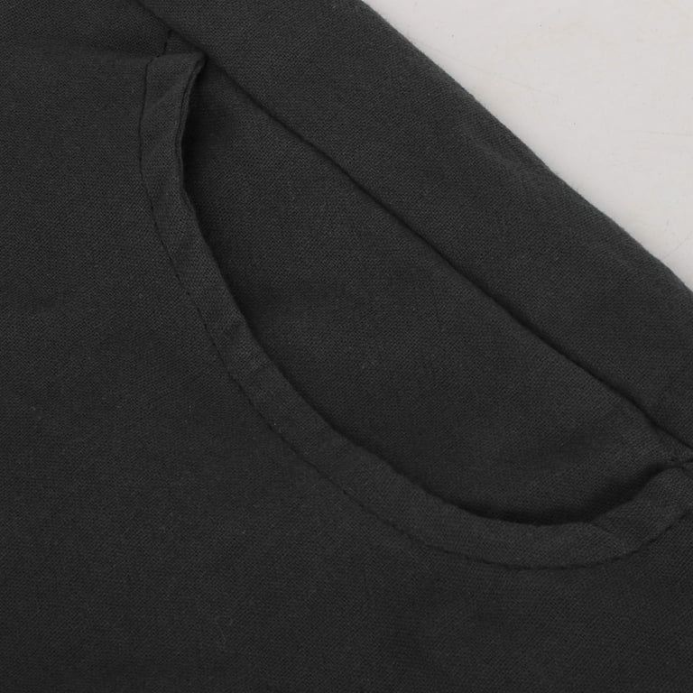 Clearance Alert,POROPL Plus Size Elastic Waist Casual Solid Large Pocket  Cotton Linen Straight Pants Jean Capri Pants for Women Black Size 16
