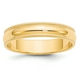thumbnail image 1 of Bande de Mariage Demi-Ronde 14k 5mm Milgrain Taille 10, 1 of 5