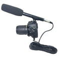 thumbnail image 2 of Micrófono densador con cubierta de espuma de micrófono y cable para videocámaras de cámara shamjiam Micrófono con cable, 2 of 9