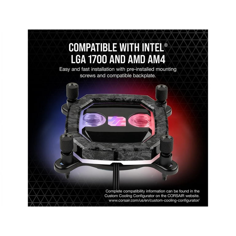 Corsair Hydro X Series XC8 RGB PRO Liquid Computer Cooler