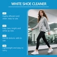 thumbnail image 5 of White Shoe Cleaner - Gentle & Easy-to-Use Cleaner for Removing Dirt, 120ml Bottle, Perfect for White Shoes, Sneakers & Leather Footwear, 1.81*6.06in, Multicolor, 5 of 15
